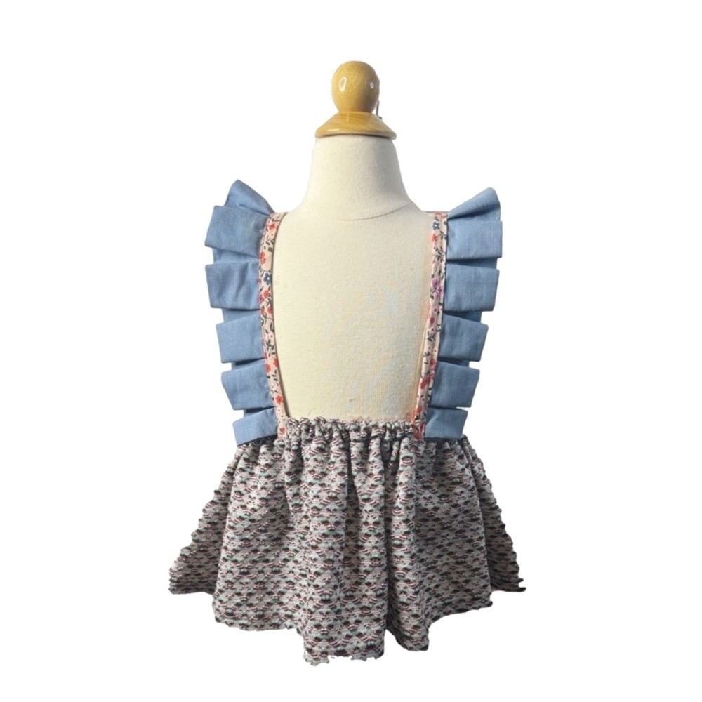 Small Shop Handmade Pinafore, Size 2t. Excellent Condition